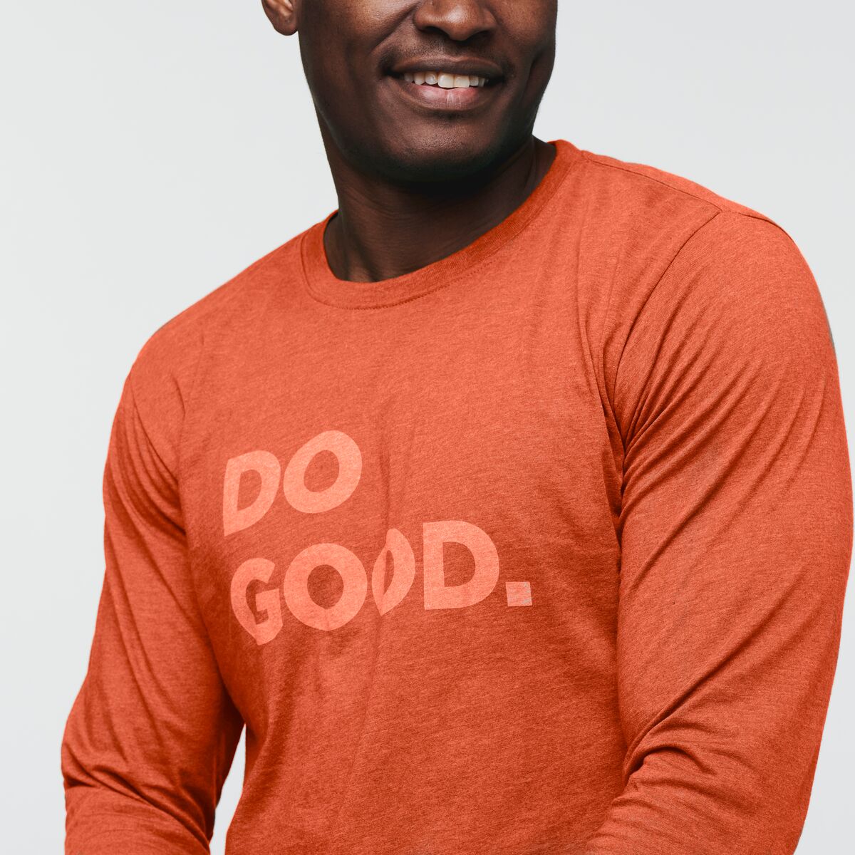 Alternative view of Do Good Long Sleeve T Shirt   Men's