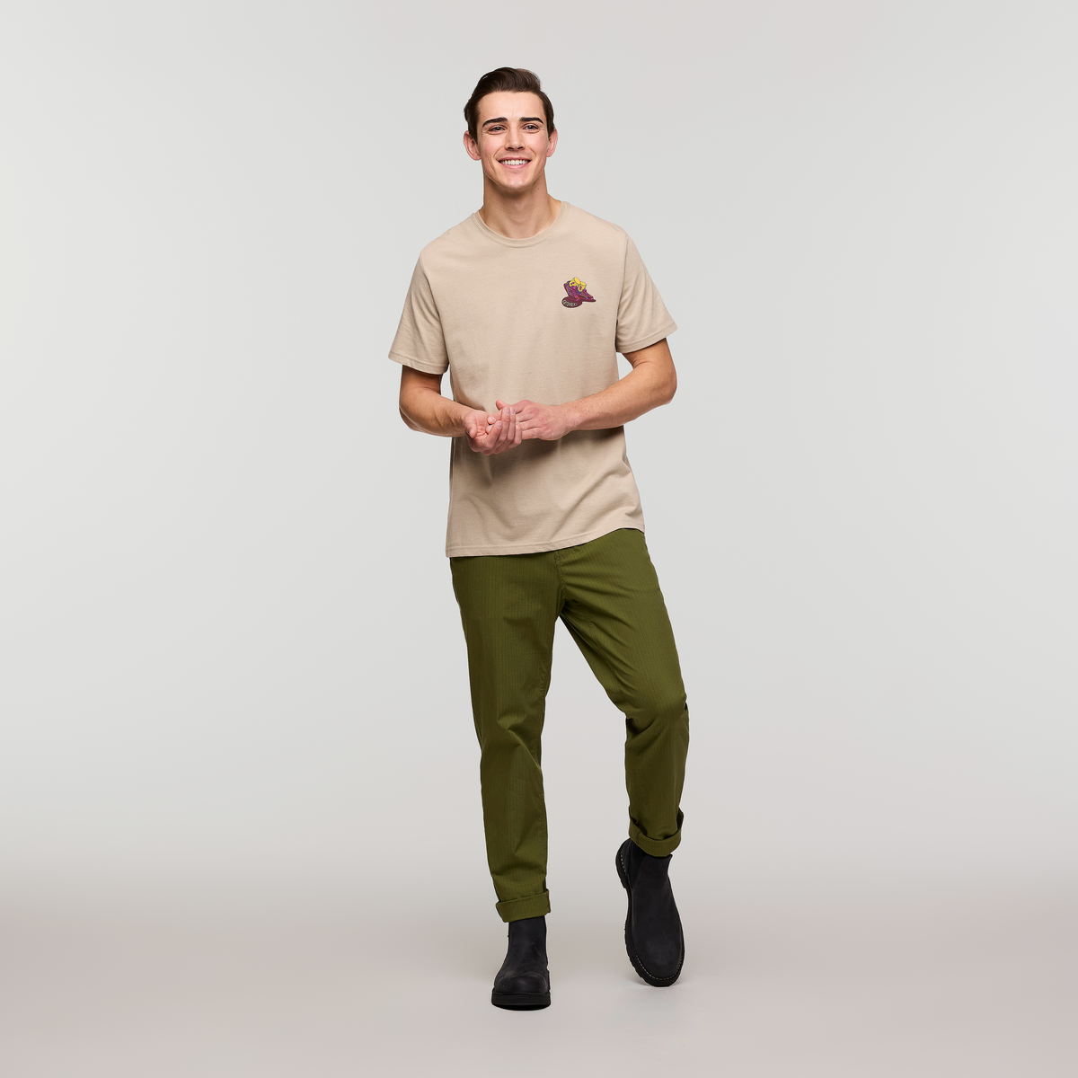 Alternative view of On the Trail Again T Shirt   Men's