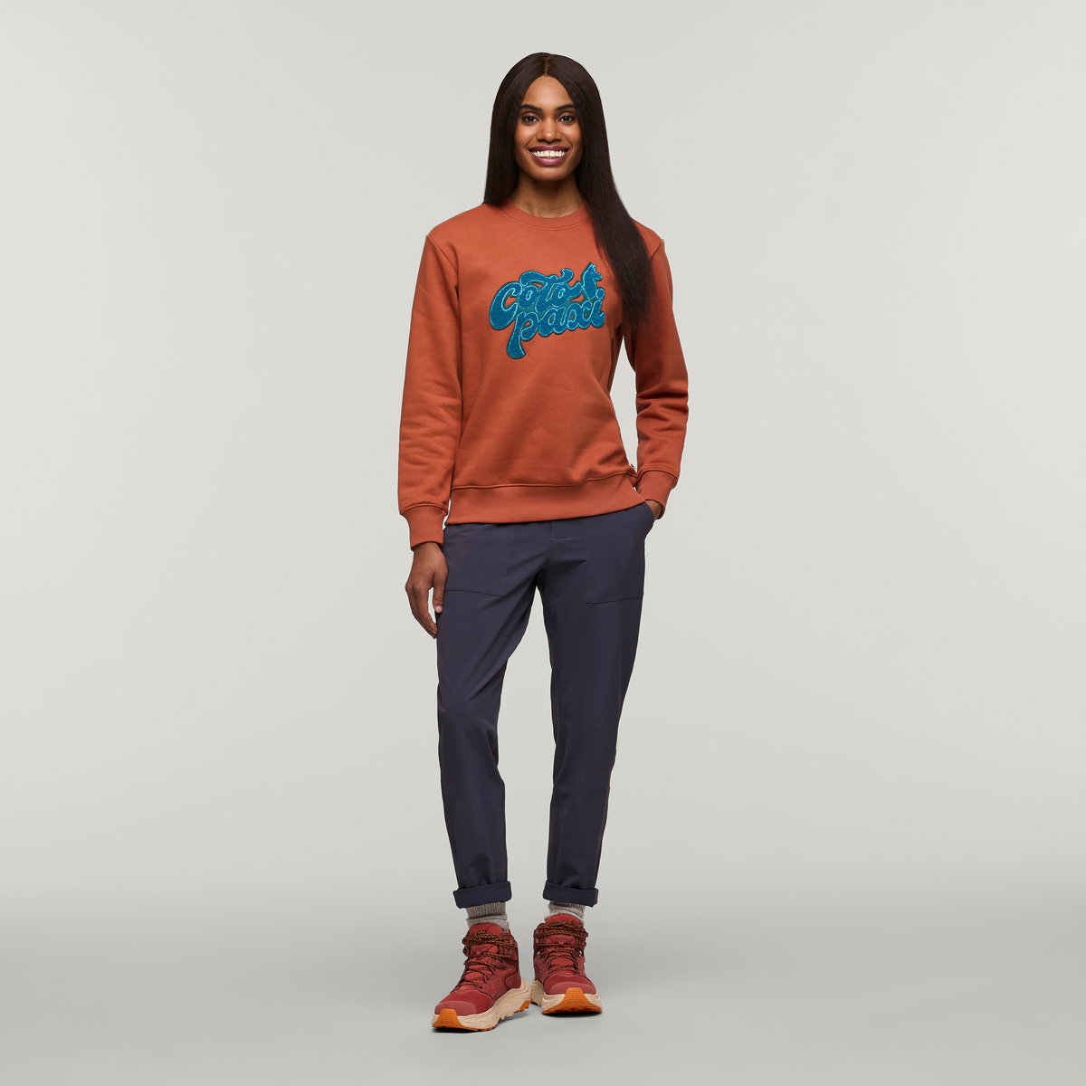 Alternative view of Coto Patch Crew Sweatshirt   Women's