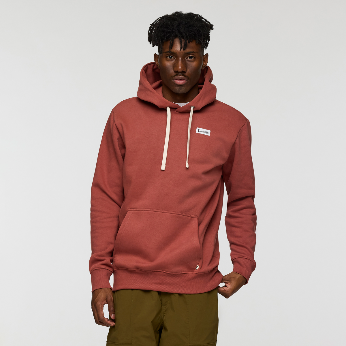 Llama Patch Pullover Hoodie   Men's