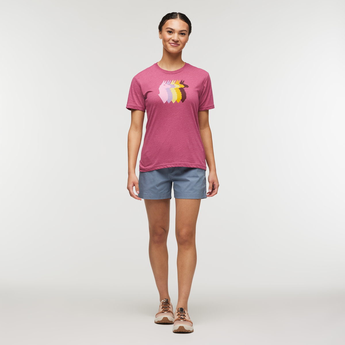 Alternative view of Llama Sequence T Shirt   Women's