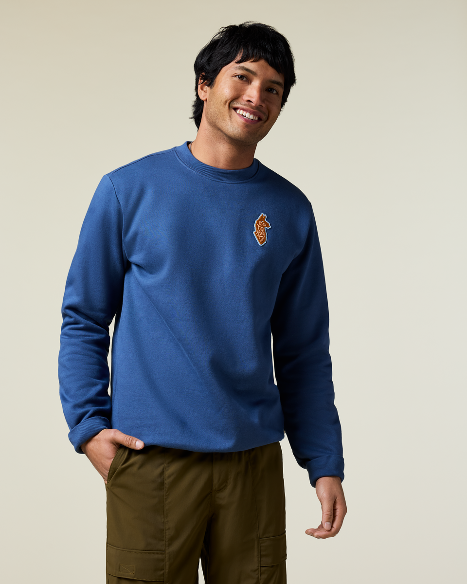 Lava Llama Crew Sweatshirt   Men's