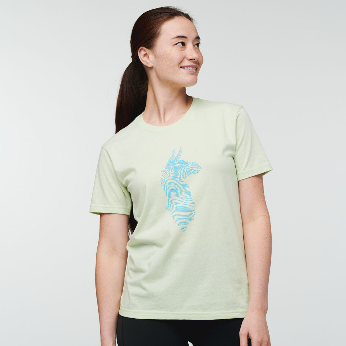 Topo Llama T shirt   Women's